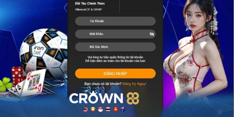 Giới thiệu về đăng nhập CROWN88