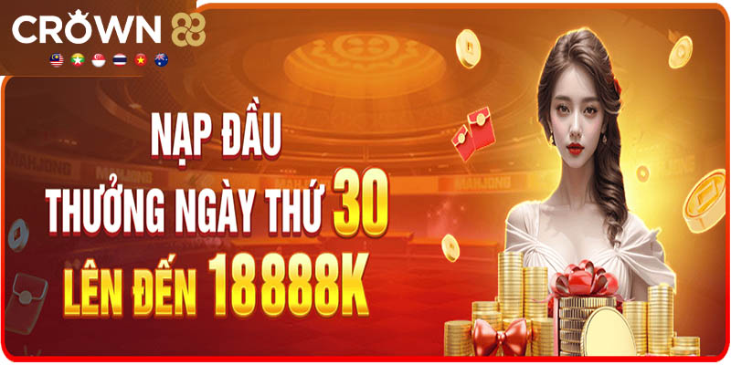 Khuyến Mãi CROWN88 | Nhận Ngay Quà Tặng Khi Chơi Game!