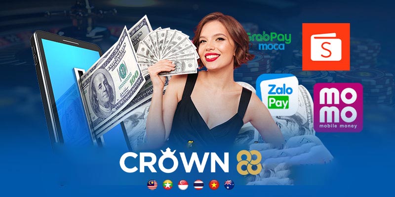 Quy trình rút tiền tại CROWN88