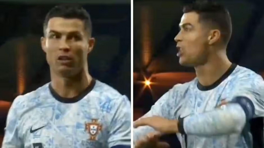 Ronaldo phản ứng dữ dội sau quyết định khó hiểu của trọng tài 542794